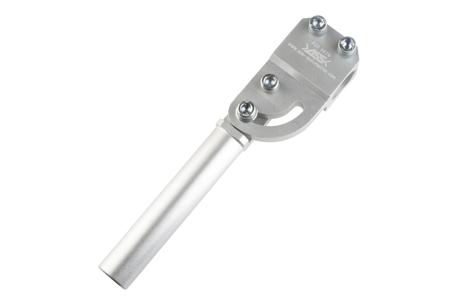 GLA VM 30-30-200 Elbow Arm, tightened, mirrored : 20 mm, Clamping Ø: 20 mm, : 100 mm, Swivel area: 0-90°