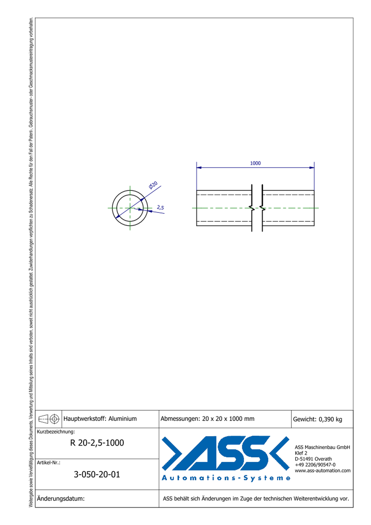  EOAT Base Plate, Tubular-System