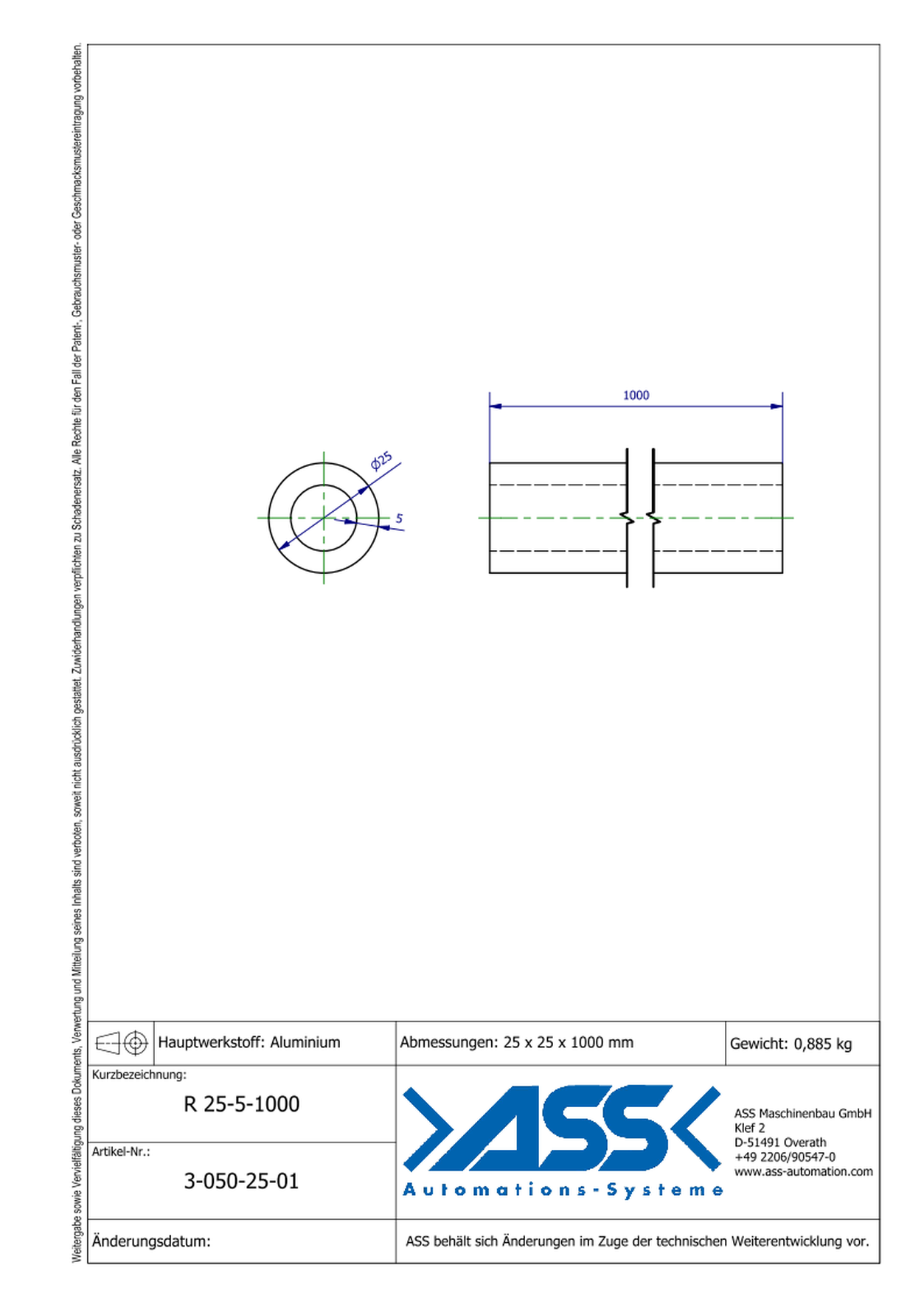  EOAT Base Plate, Tubular-System