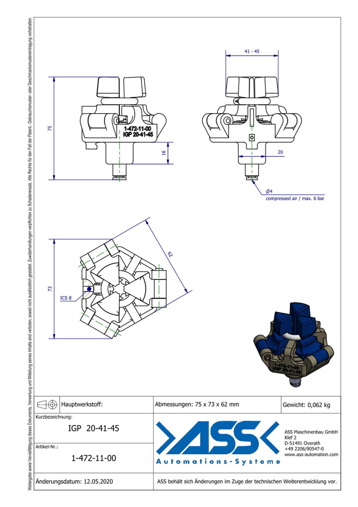 IGP 20-41-45 ID Gripper