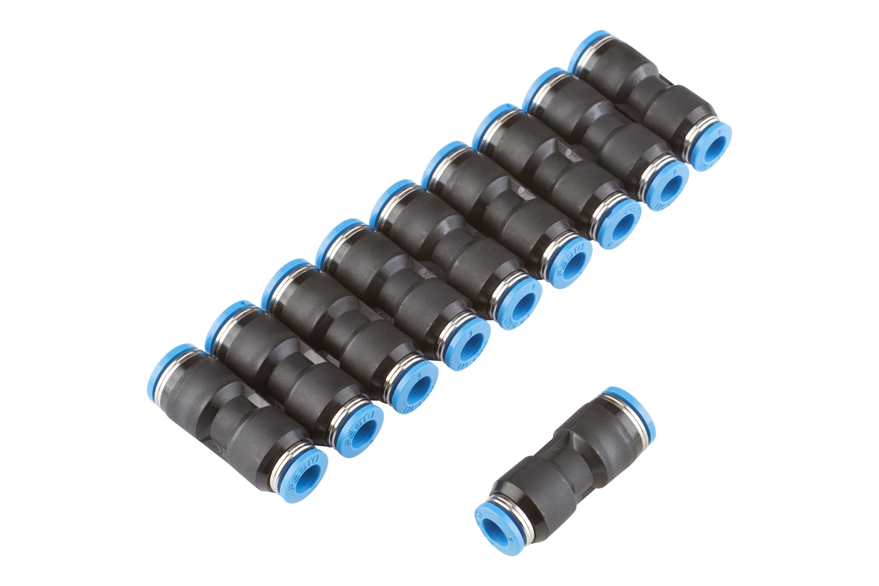 STG 4 Straight Quick Connector Model: standard, Hose connection Ø: 8 mm; 6 mm, Compatible to: PSS 8-6; PSS 6-4, Connection thread: -