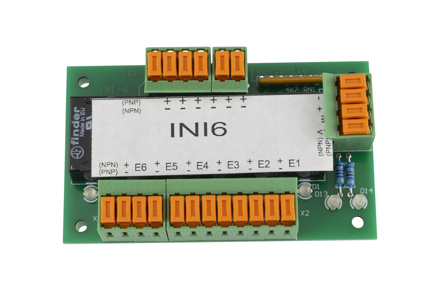 RPL 8 Relay Board Model: board, Slots: 6