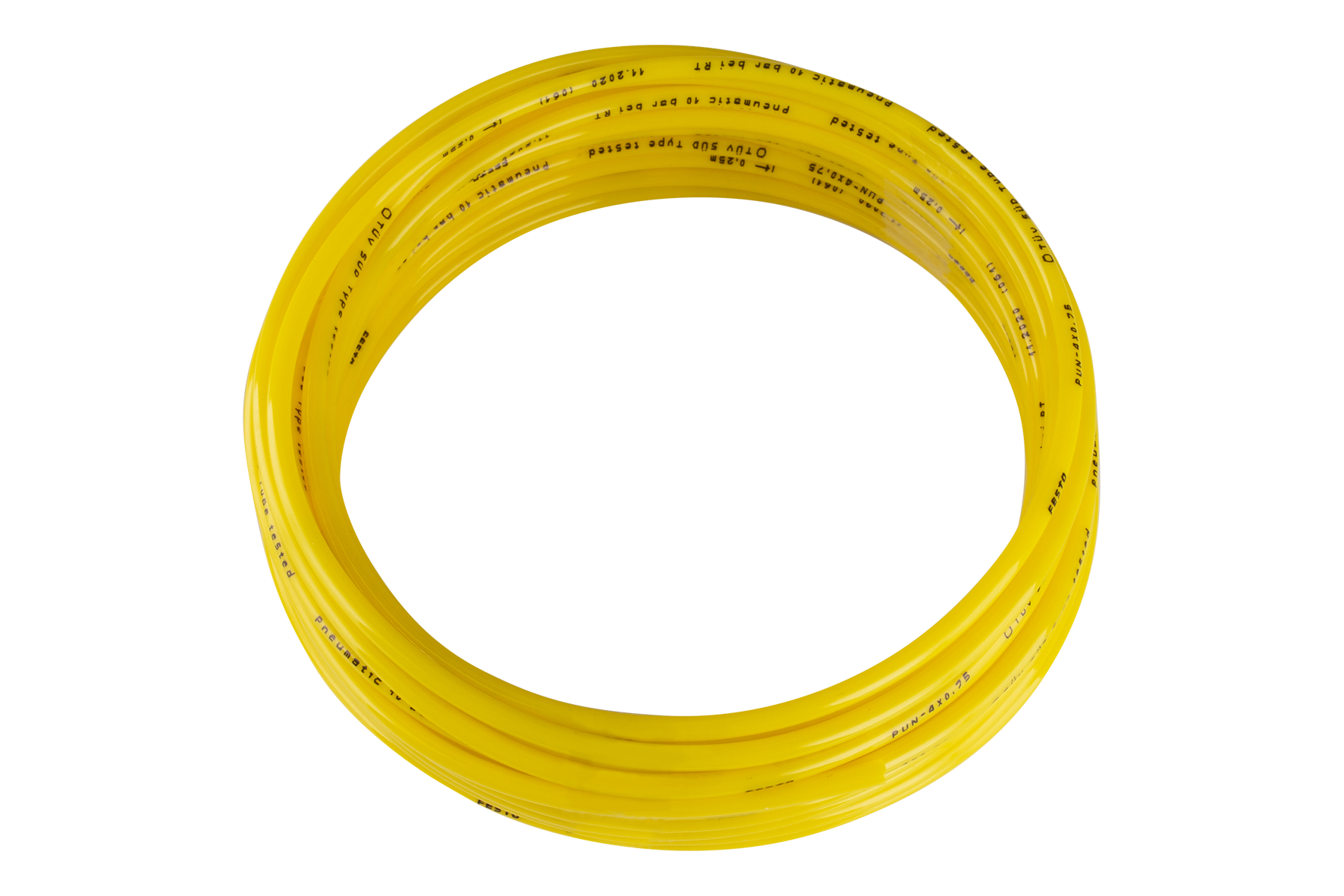 PSS 4-3 RT Pneumatic hose red Hose connection Ø: 4 mm, Colour: yellow