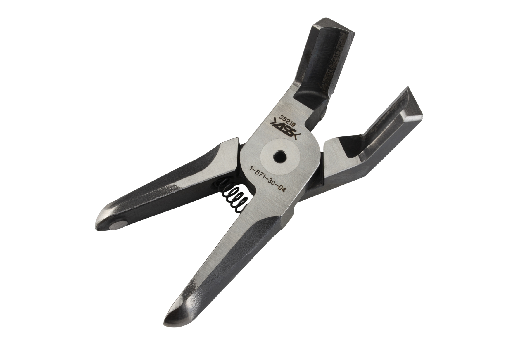 SES10-15-16S Magnet Nipper Blade Magnetic Return, Standard for ASN 10 Model: angled, Integrated magnet: no, Carbide: no, Cutting angle: 60°, Compatible to: ASN 30; ASN 50, Opening width: 15 (26) mm, Size: 30; 50