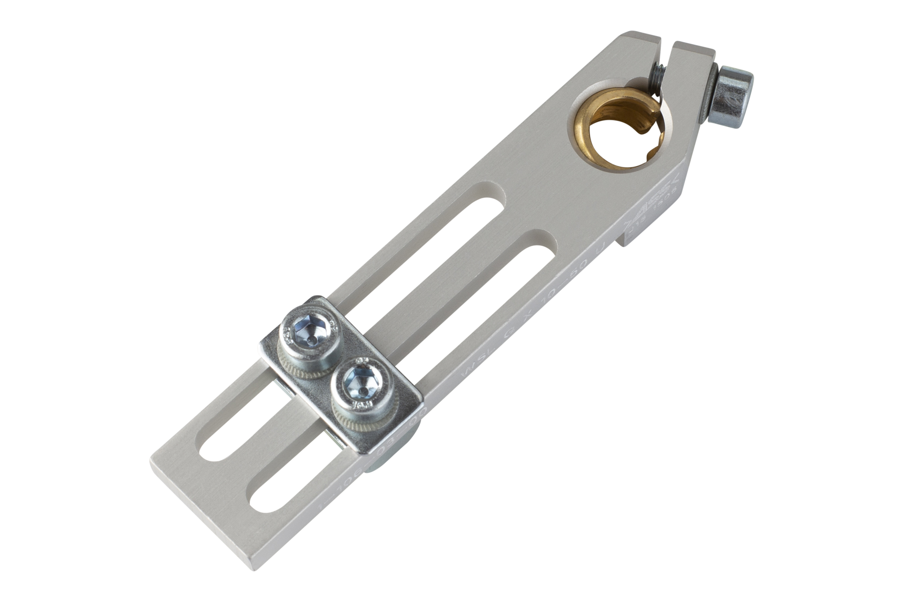 WSL G X 14-60 U Long Angle Clamp with Ball Joint : 0-13°, : 50 mm, Compatible to: L-Profil; X-Profil; JU-Profil, Clamping Ø: 10 mm