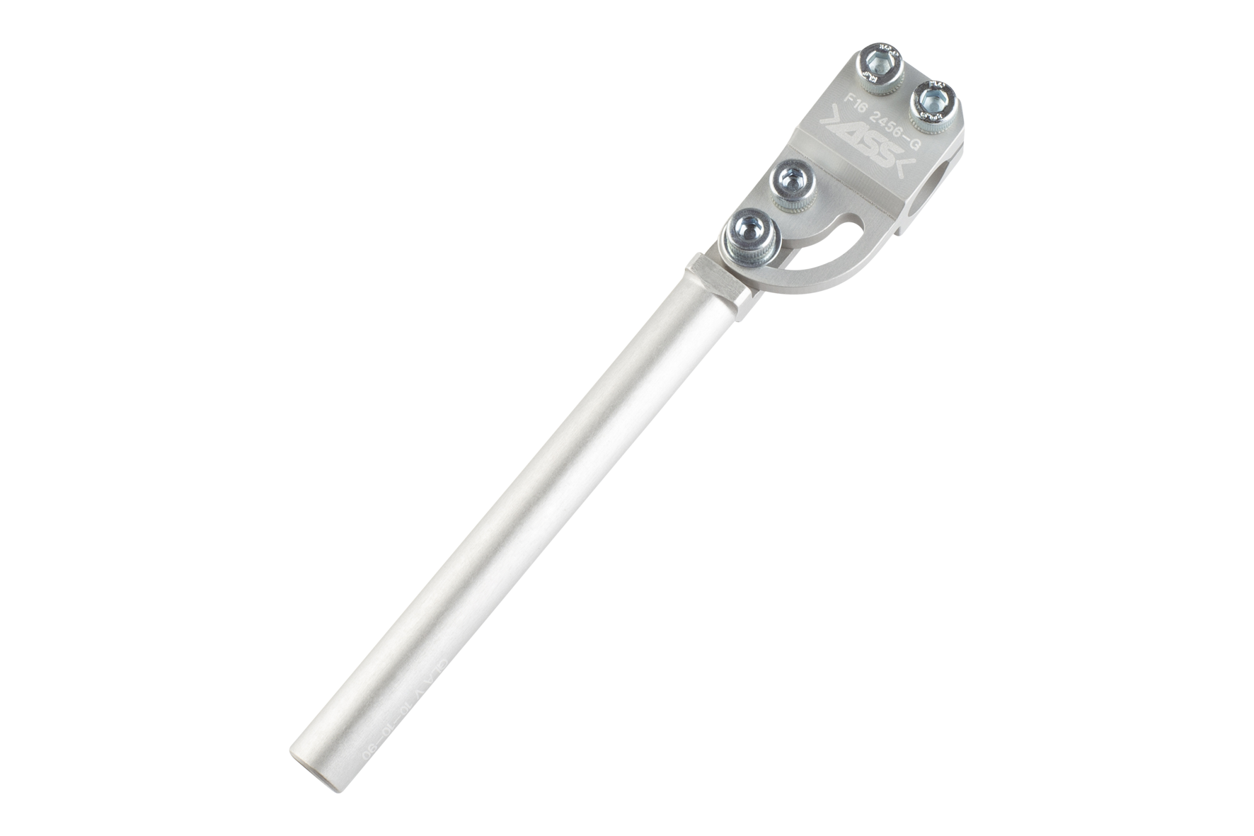 GLA VM 30-30-200 Elbow Arm, tightened, mirrored : 10 mm, Clamping Ø: 10 mm, : 90 mm, Swivel area: 0-90°