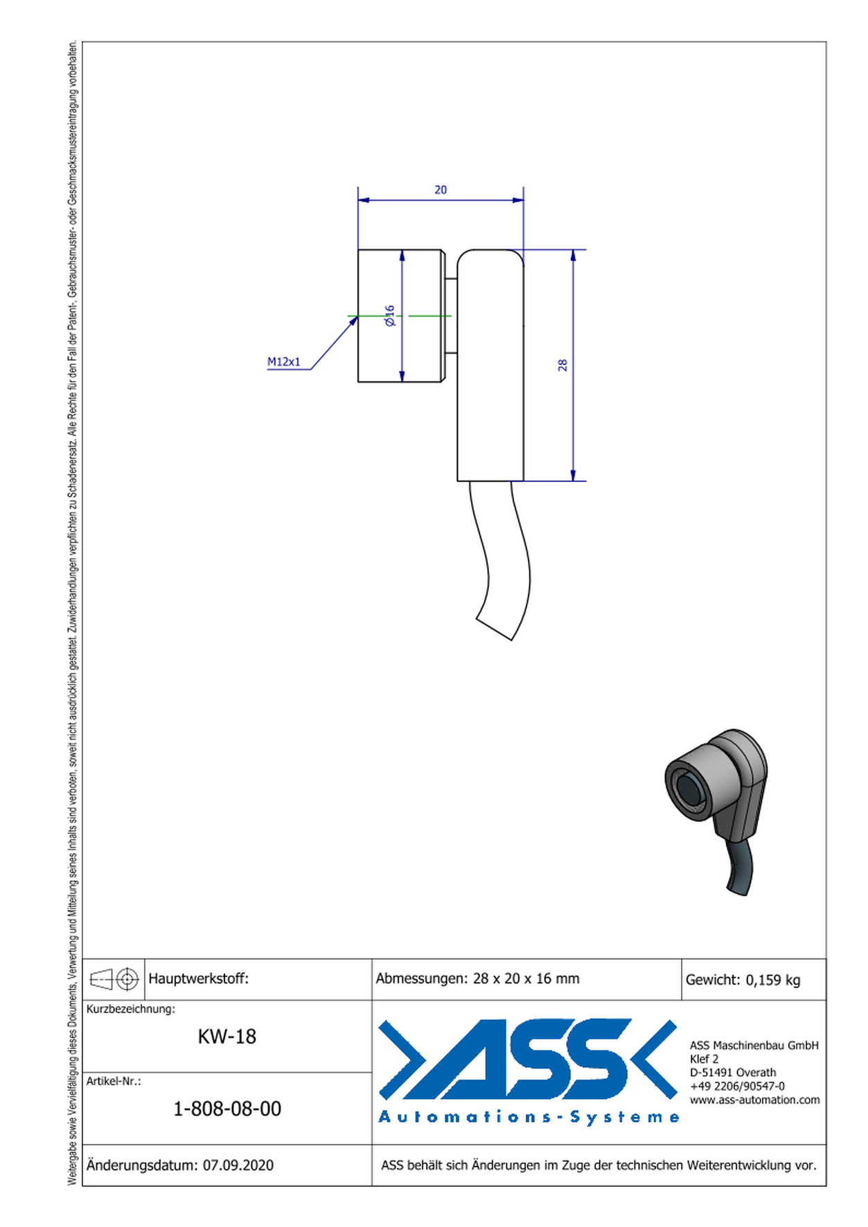 KW 18-4 Elbow Connector