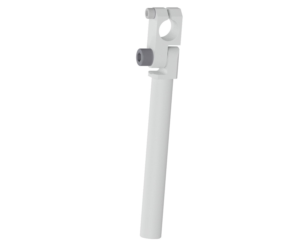 WKA 6-6-60 Angle Arm, Micro Series : 20 mm, Clamping Ø: 20 mm, : 150 mm, Swivel area: +/-105°